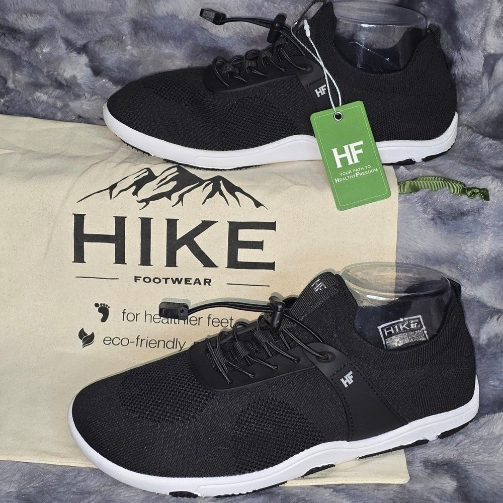 NWT Hike Footwear Theora Pro Barefoot Shoes Black Sneakers Women 9.5 EU 40
